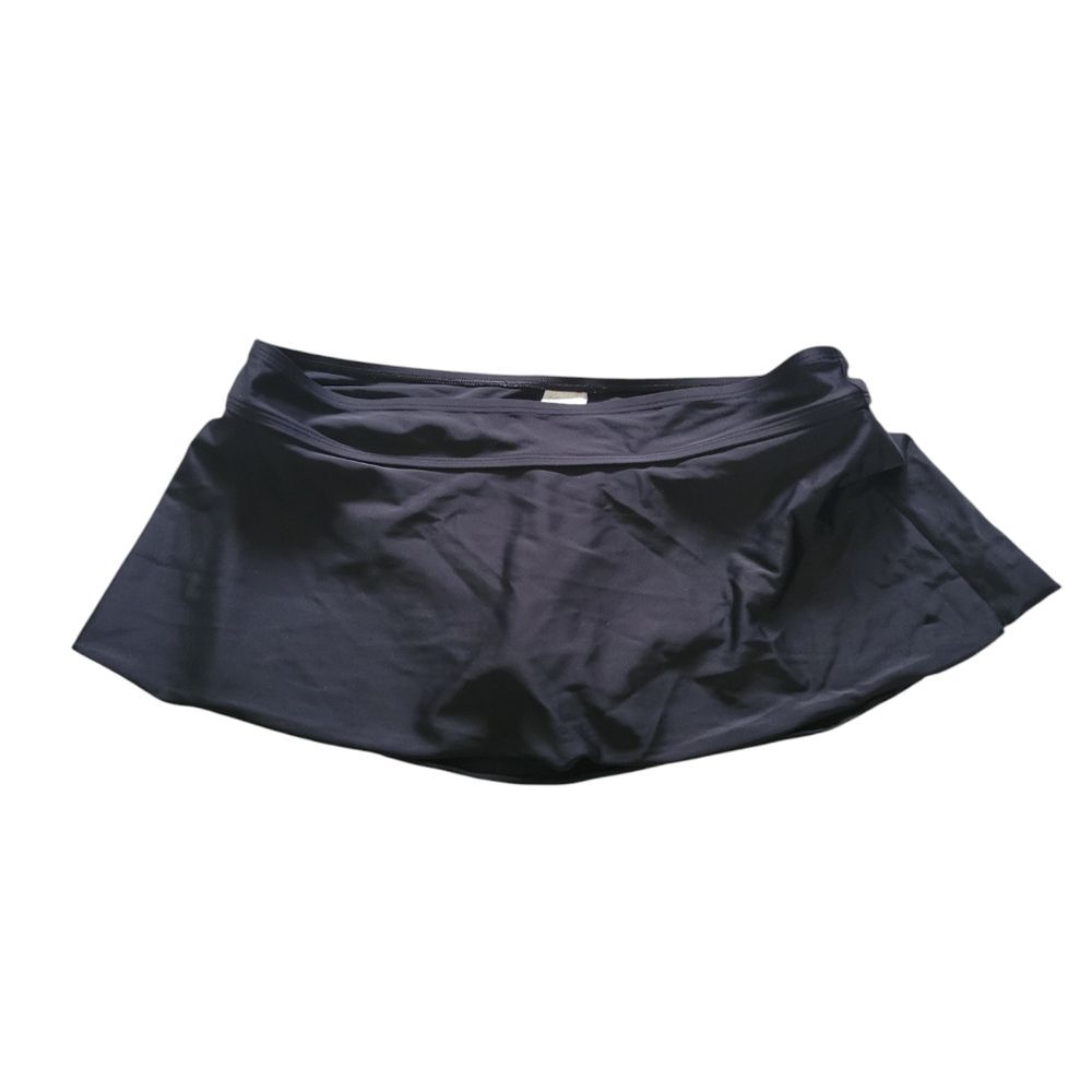 Kona Sol Black Swim Skirt Size Large